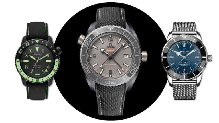Seis de los mejores relojes de buceo de lujo.